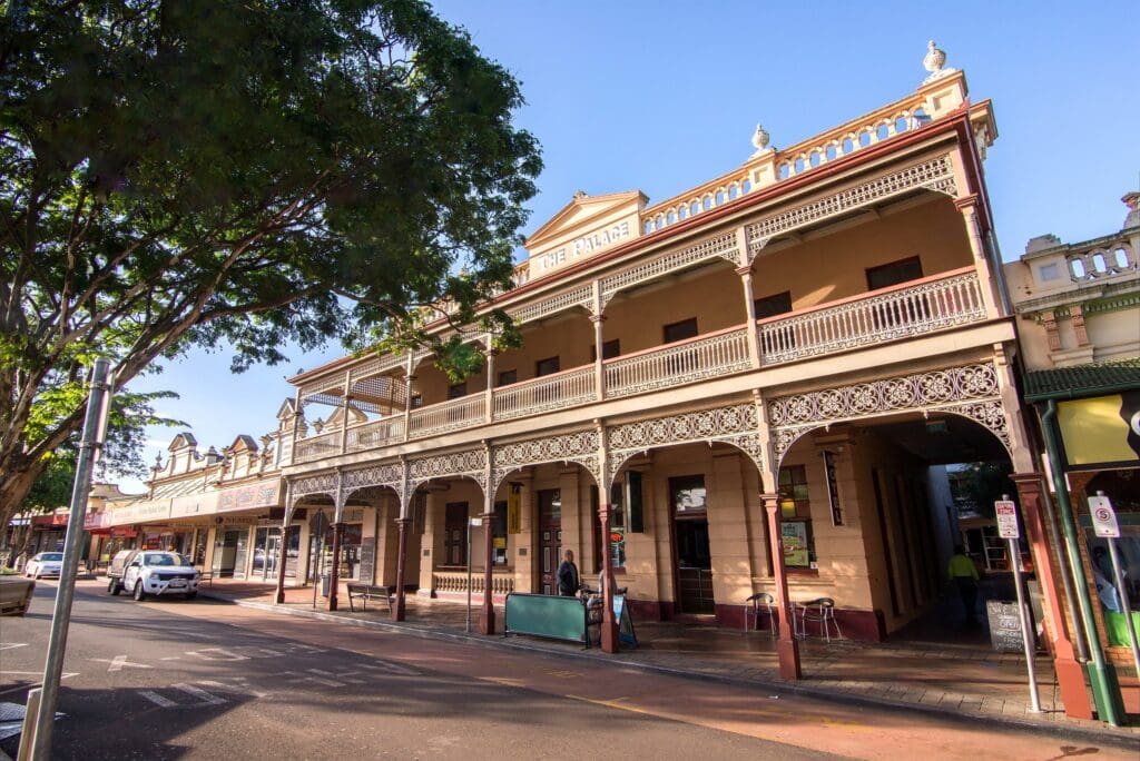 Palace Building in the main street of Childers