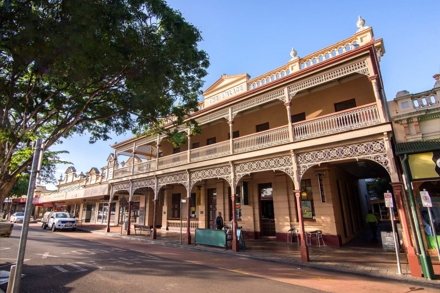 Palace Building in the main street of Childers
