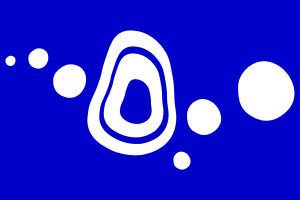 Iconography Square Blue Reverse