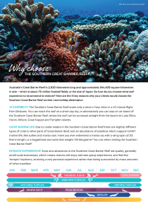 Why Choose the Southern Great Barrier Reef